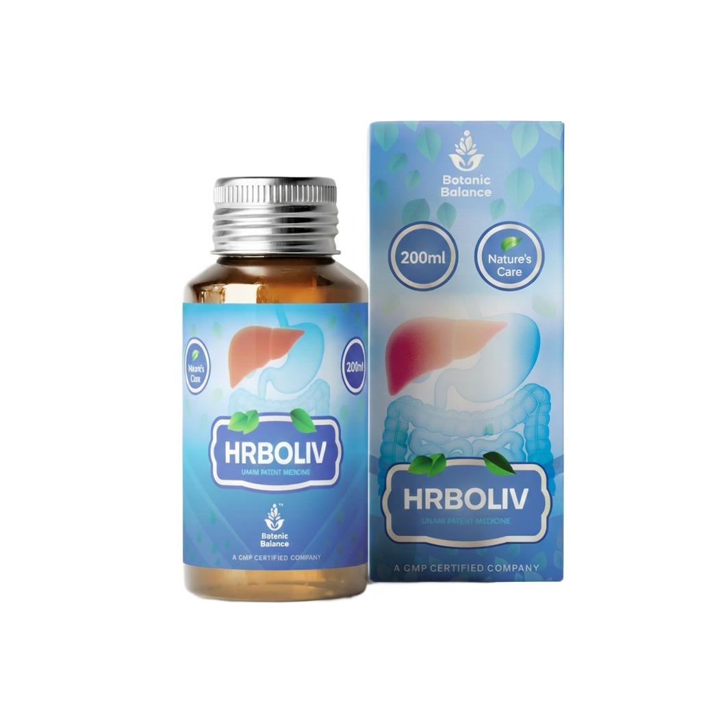 HRBOLIV Syrup – Liver & Digestive Care