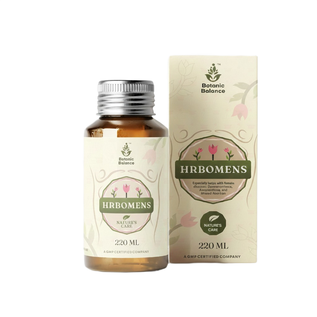 Hrbomens Syrup – Non-Hormonal Menstrual Support